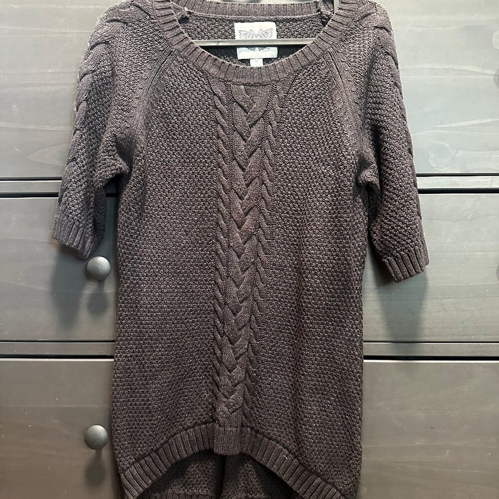 Women's Grey Sweater Shirt